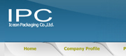 IPC Packaging website Web design