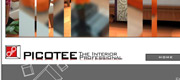 Picotee Interior Center Web design